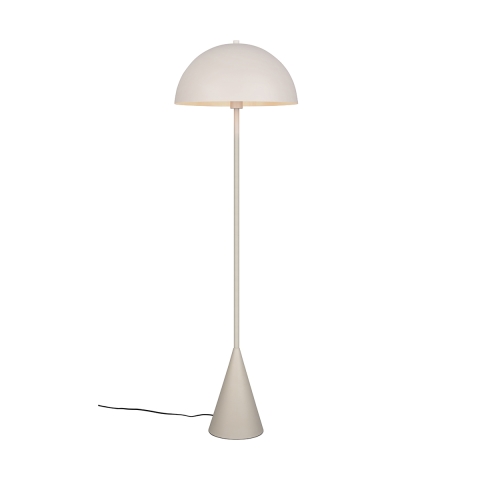 Lámpara de pie diseño moderno minimalista en metal gris Blask Promoción