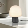 Lámpara de mesa de escritorio diseño moderno con pantalla de vidrio Trist Venta