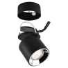 Foco LED negro de techo ajustable diseño moderno Sirio Catálogo