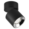 Foco LED negro de techo ajustable diseño moderno Sirio Elección