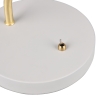 Lámpara elegante de escritorio ajustable en metal dorado Jarak Elección