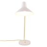 Lámpara elegante de escritorio ajustable en metal dorado Jarak Rebajas