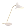 Lámpara elegante de escritorio ajustable en metal dorado Jarak Stock