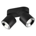 Plafón con 2 focos LED orientables para cocina comedor Lusha Venta