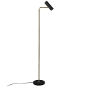 Lámpara de pie moderna con foco orientable Yaruk Descueto