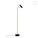Lámpara de pie moderna con foco orientable Yaruk Promoción