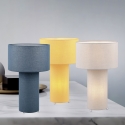 Lámpara de mesa de escritorio en tela Tulao Oferta