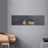 Reloj pared horizontal pizarra magnética Industrial Catálogo