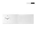 Reloj de pared pizarra magnética horizontal diseño moderno Lavagna Promoción
