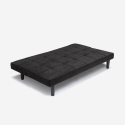 Giada Dark Sofá Cama Diseño En Tejido 2 Plazas para casa y oficina Elección