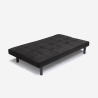 Giada Dark Sofá Cama Diseño En Tejido 2 Plazas para casa y oficina Elección