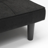Giada Dark Sofá Cama Diseño En Tejido 2 Plazas para casa y oficina Modelo