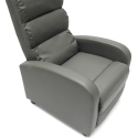 Sillón relax reclinable con reposapiés símil piel Alice 