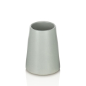 Juego de accesorios para baño de 4 piezas de cerámica color gris mate Brooklyn Oferta