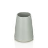 Juego de accesorios para baño de 4 piezas de cerámica color gris mate Brooklyn Oferta