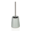 Juego de accesorios para baño de 4 piezas de cerámica color gris mate Brooklyn Descueto