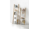 Estantería escalera de bambú con 4 estantes Memphis Oferta