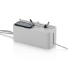 Organizador de cables compacto para tomas múltiples Herb Stock