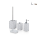 Juego de accesorios de baño de diseño moderno de resina Dakar Promoción