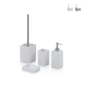 Juego de accesorios de baño de diseño moderno de resina Dakar Promoción