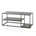 Mesa de centro de metal de diseño moderno 120x50 cm Angie Oferta