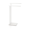 Toallero de pie con 2 barras de metal para baño Hiro Oferta