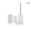 Juego moderno de accesorios de baño de resina y ABS Doha Promoción