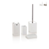 Juego moderno de accesorios de baño de resina y ABS Doha Promoción