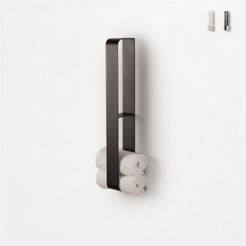 Toallero vertical de pared en metal Jiro Promoción