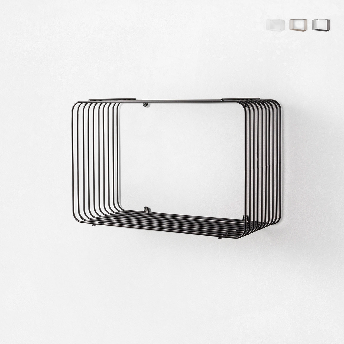 Estante de pared diseño moderno en metal Kabe Promoción Estante de pared diseño moderno en metal Kabe Promoción