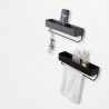 Estante de pared de metal mate con soporte Lara Elección