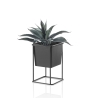 Soporte de metal para macetas de interior para planta única Leaf Venta