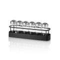 Portaespecias de cocina con set de 6 frascos de vidrio Lyu Promoción