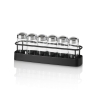 Portaespecias de cocina con set de 6 frascos de vidrio Lyu Promoción