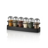 Portaespecias de cocina con set de 6 frascos de vidrio Lyu Venta