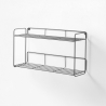 Estantería de pared de metal con 2 repisas Nori Oferta