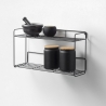 Estantería de pared de metal con 2 repisas Nori Venta