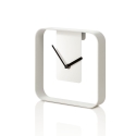 Reloj de pared y de mesa en metal 20x20cm diseño moderno Nova Oferta