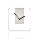 Reloj de pared y de mesa en metal 20x20cm diseño moderno Nova Venta