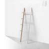 Escalera para toallas de baño de madera diseño moderno Olaf Promoción