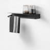 Estante de pared reversible de metal mate diseño moderno Ryo Venta
