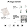 Papel pintado elegante beige para sala de estar moderna Stucco Veneziano Stock