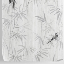 Papel pintado para salón cocina bosque japonés gris Japandi Rebajas