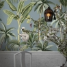 Papel pintado naturaleza floral jungla para salón y dormitorio infantil Jungla Stock