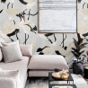 Papel pintado elegante y moderno para sala de estar y habitación infantil Aironi Grigi Promoción