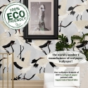 Papel pintado elegante y moderno para sala de estar y habitación infantil Aironi Grigi Modelo