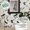 Papel pintado elegante y moderno para sala de estar y habitación infantil Aironi Grigi Modelo