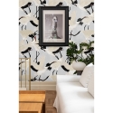 Papel pintado elegante y moderno para sala de estar y habitación infantil Aironi Grigi Elección