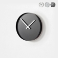 Reloj de pared redondo 25cm de metal diseño moderno Tokei Promoción