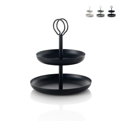 Alzada de metal de mesa a 2 estantes Nik Promoción